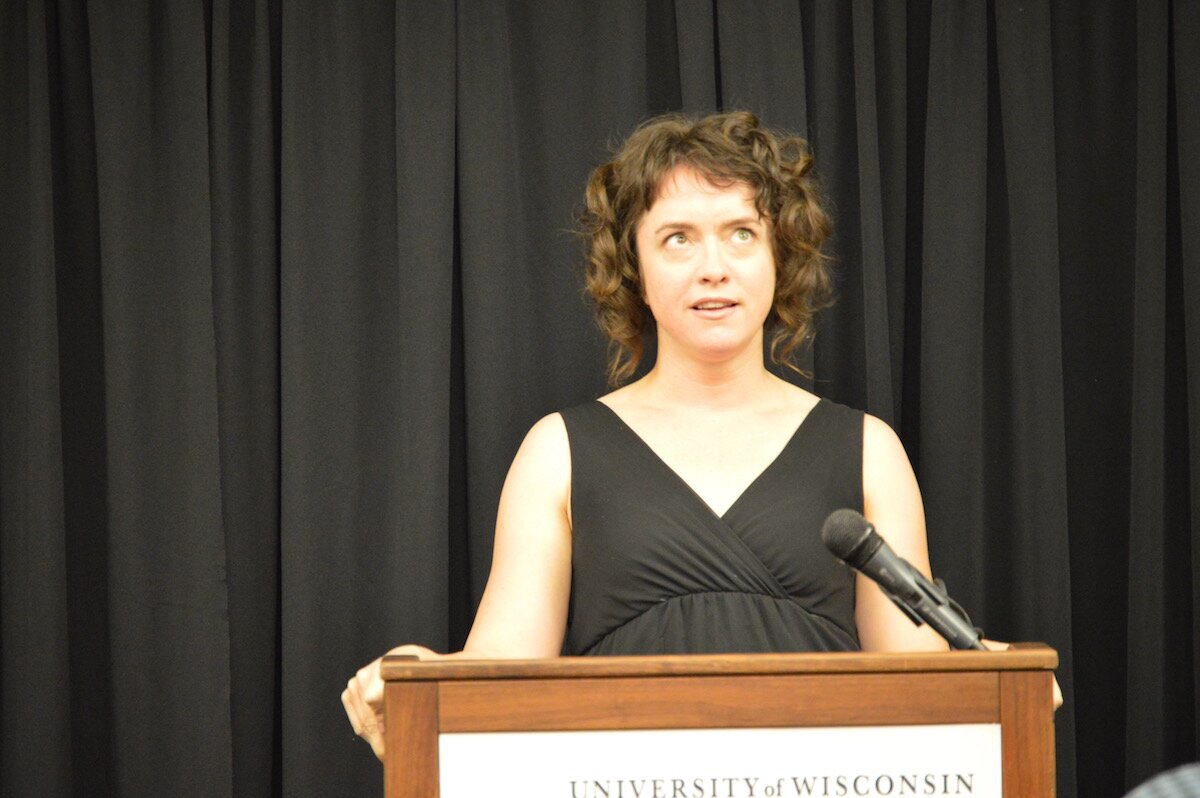 Amelia Gray reading at cream city Live!