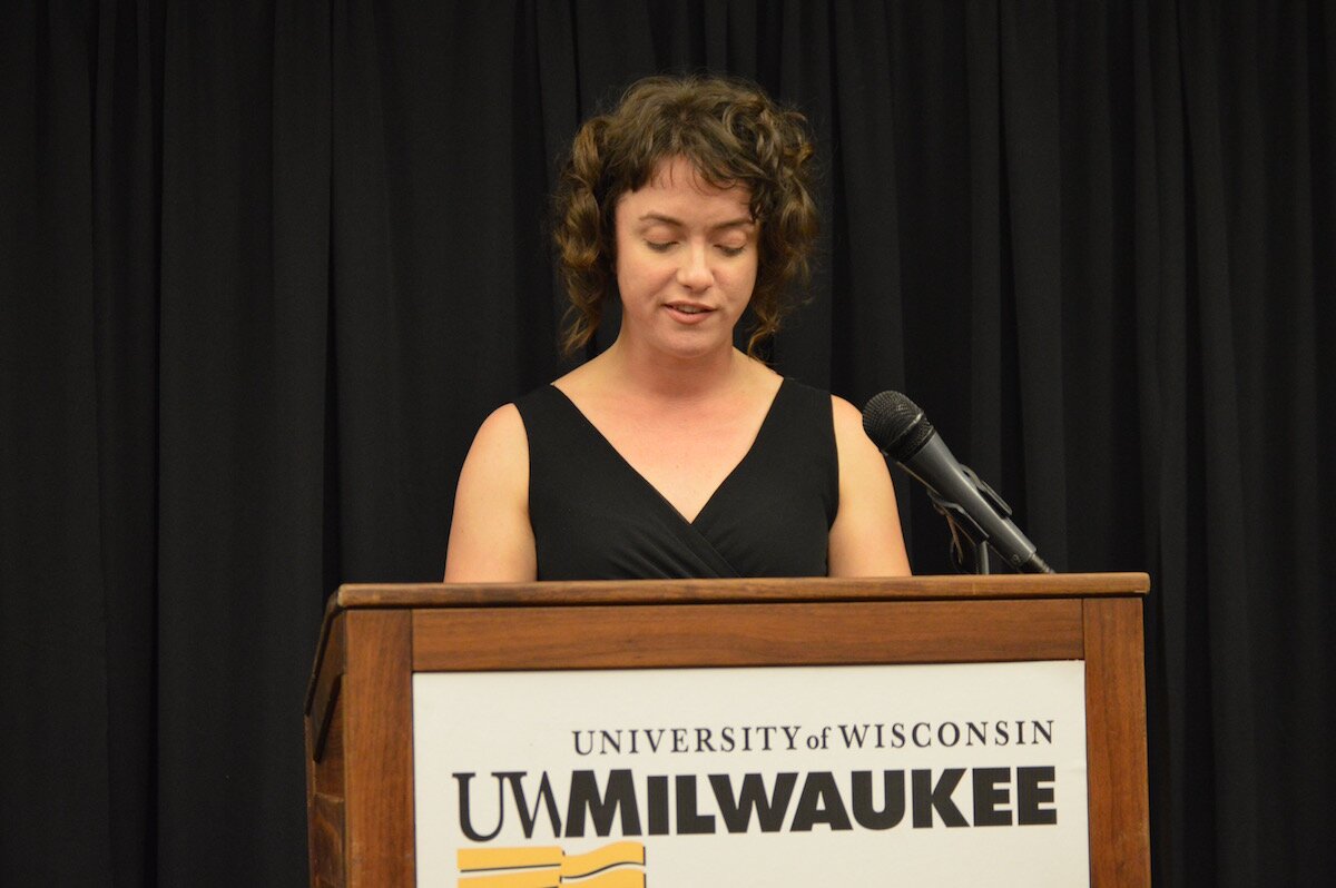 Amelia Gray reading at cream city Live!